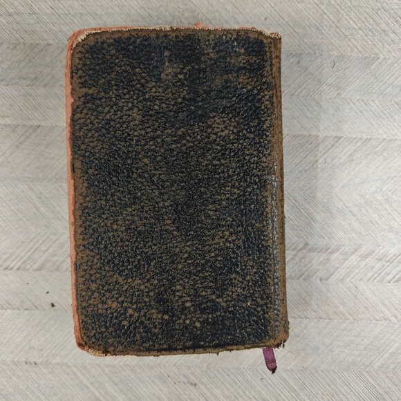 1919 Common Service Book Of The Lutheran Church Leather Vintage Collectible - Picture 7 of 8